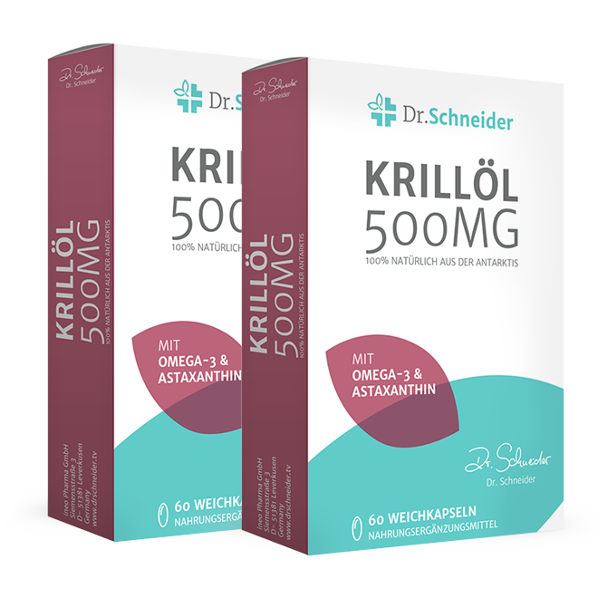 DOUBLE PACK - Dr. Schneider Krill Oil 500mg